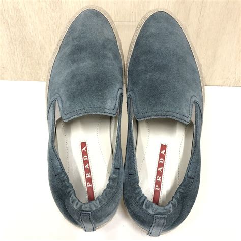 prada shoes 4d 2363 grey loafers|Men's Loafers .